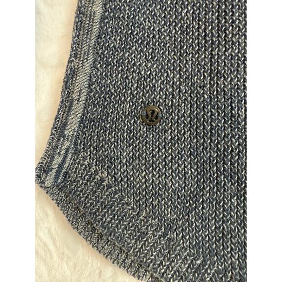 Lululemon Cabin Yogi Long Sleeve Boolux Sweater Inkwell Heather Gray Blue XS/ 2* - Picture 12 of 16